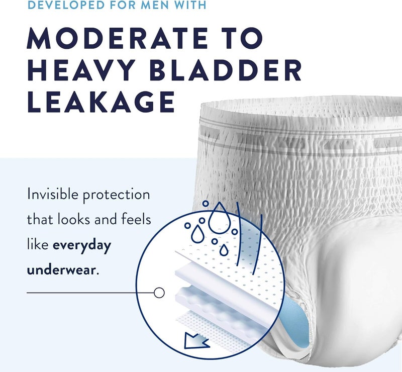 Prevail Proven | X-Large Pull-Up | Incontinence Protective Underwear for Men | Maximum Absorbency | 64 Count - Image 3